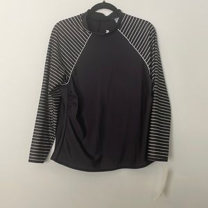 All in Motion Womens plus size Swim Top 20W NWT